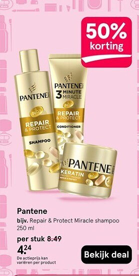 Pantene Repair & Protect Miracle shampoo 250 ml