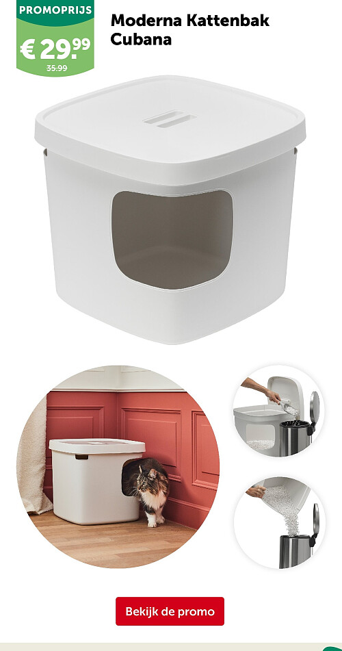 Moderna Kattenbak Cubana