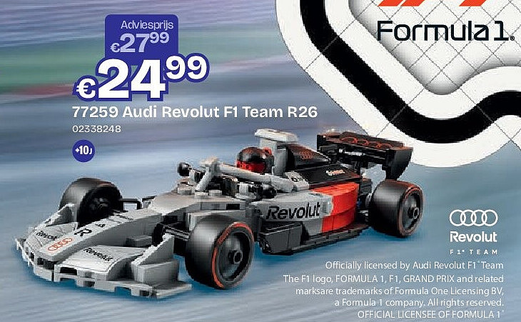 77259 Audi Revolut F1 Team R26