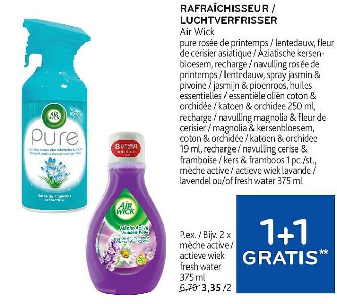 RAFRAÎCHISSEUR / LUCHTVERFRISSER