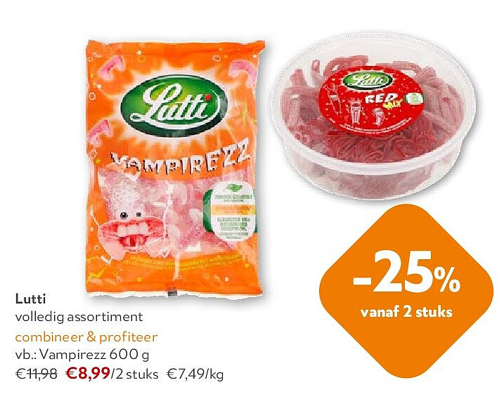 Lutti Vampirezz 600 g