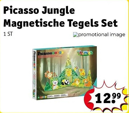 Picasso Jungle Magnetische Tegels Set