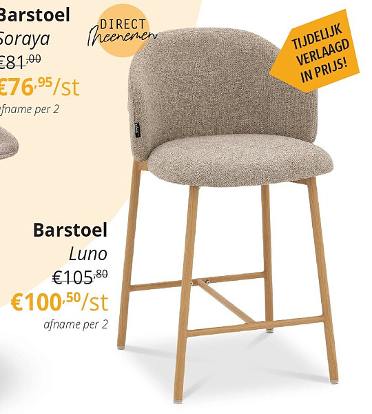 Barstoel Luno