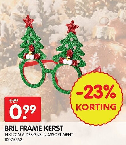 BRIL FRAME KERST