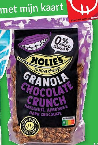 Holie's muesli of granola