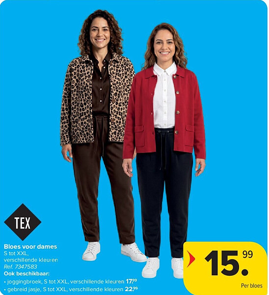 Bloes voor dames