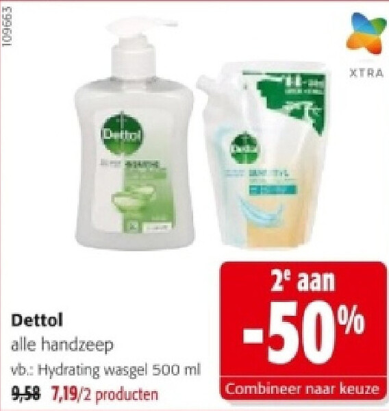 Dettol Hydrating wasgel 500 ml