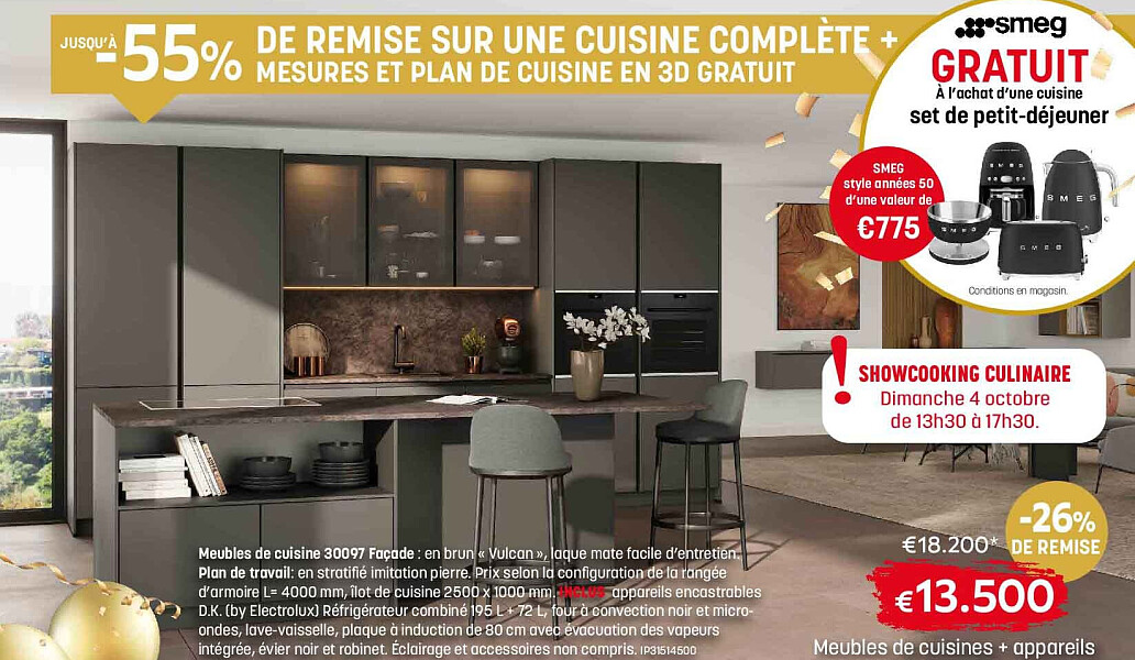 Meubles de cuisines + appareils