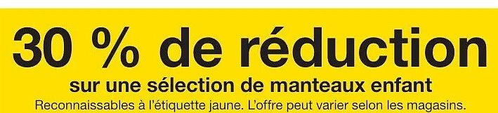 Sélection de manteaux enfant