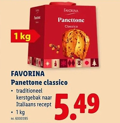 FAVORINA Panettone classico