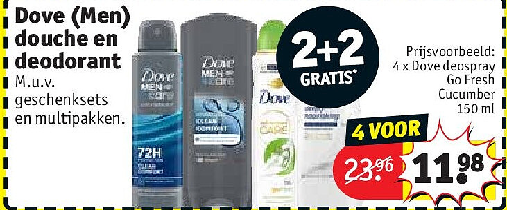 Dove (Men) douche en deodorant
