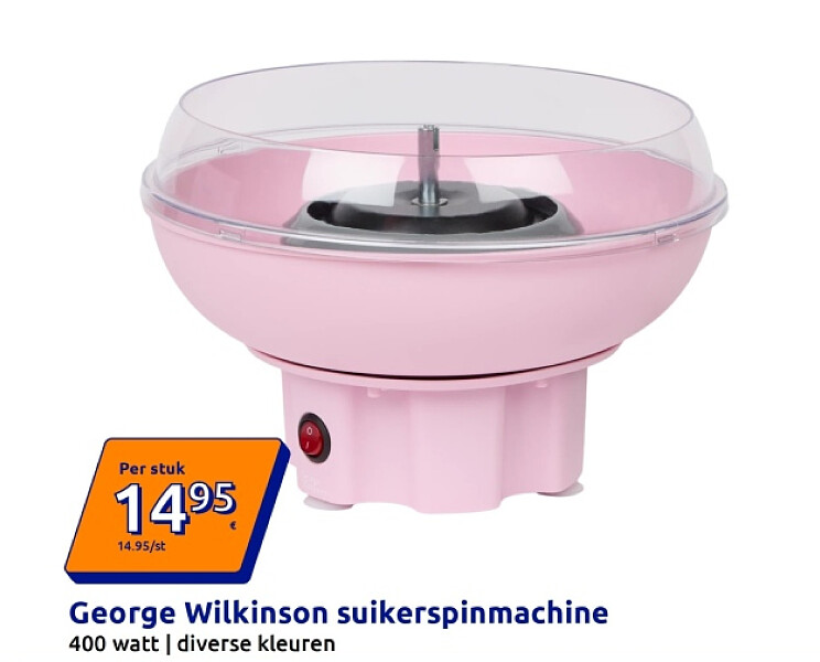 George Wilkinson suikerspinmachine