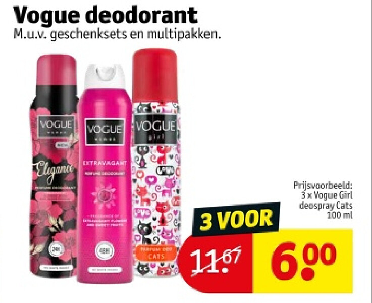 Vogue deodorant