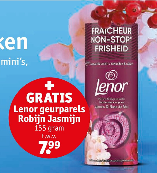 Lenor geurparels Robijn Jasmijn