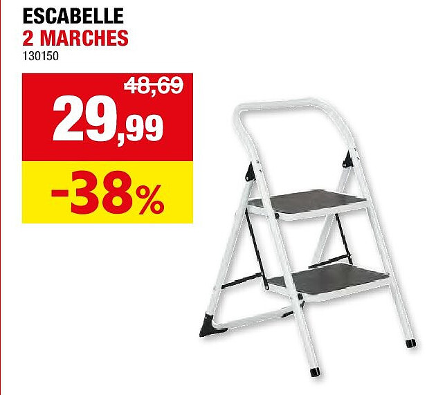 ESCABELLE 2 MARCHES