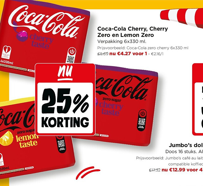 Coca-Cola Cherry, Cherry Zero en Lemon Zero