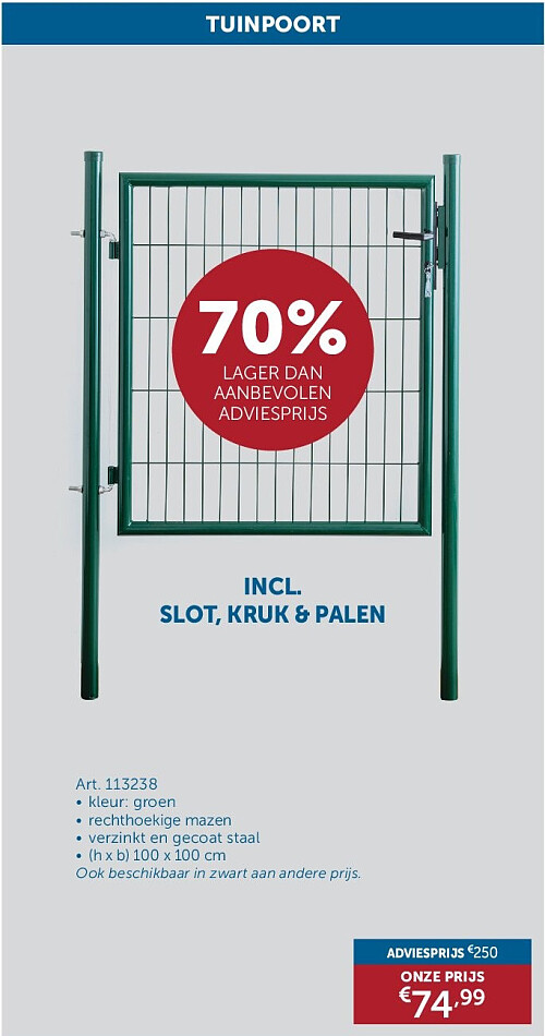 INCL. SLOT, KRUK & PALEN