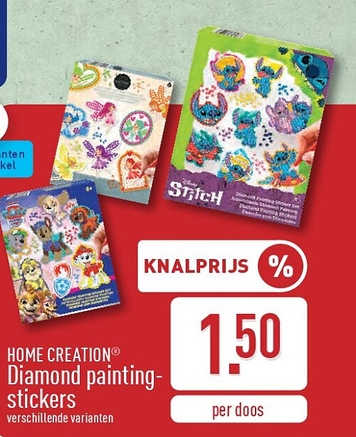 Diamond painting- stickers