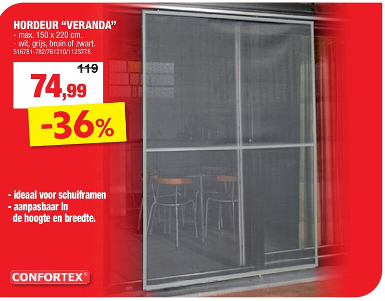 HORDEUR “VERANDA”