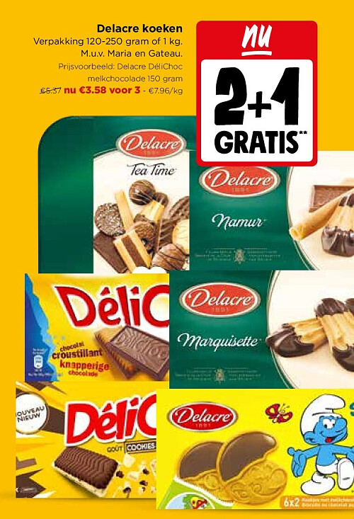 Delacre koeken