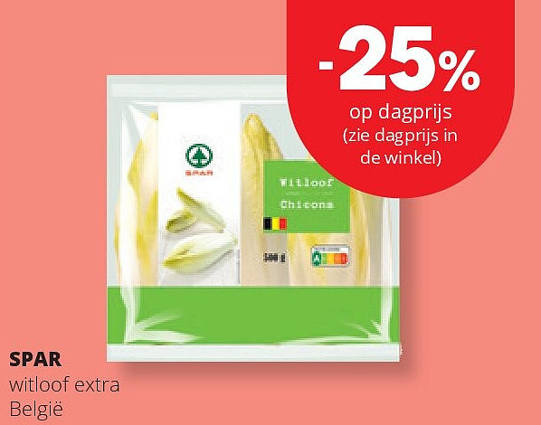 SPAR witloof extra België