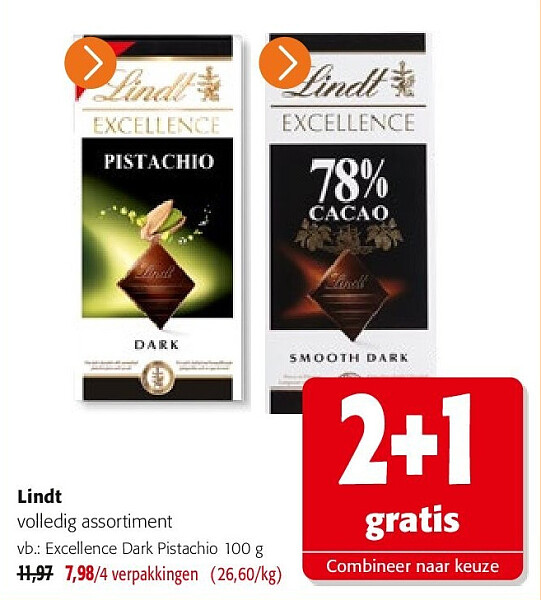 Lindt Excellence Dark Pistachio 100 g