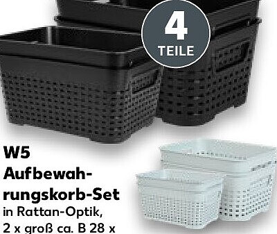 Aufbewahrungskorb-Set