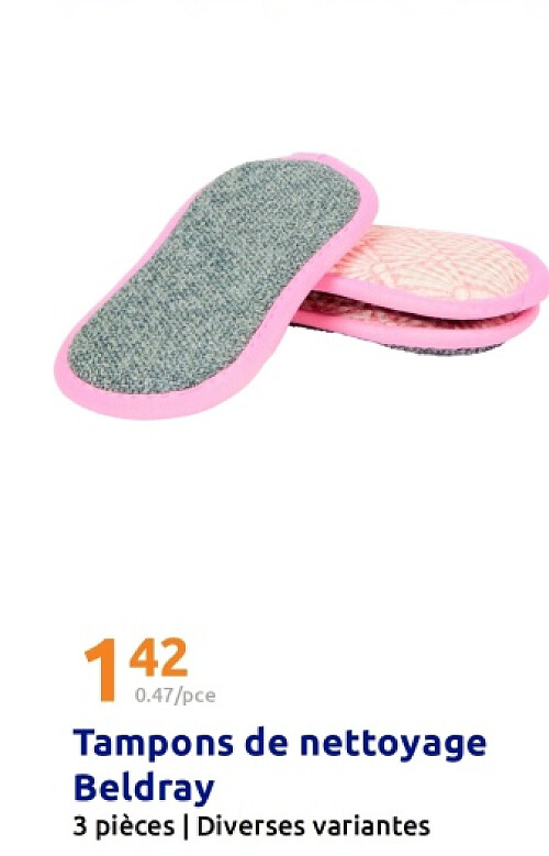 Tampons de nettoyage Beldray