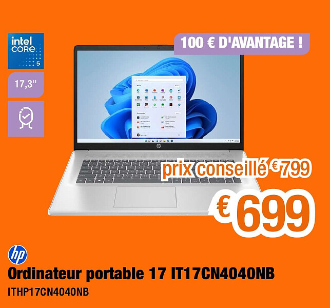Ordinateur portable 17 IT17CN4040NB