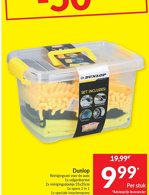 Dunlop Reinigingsset voor de auto