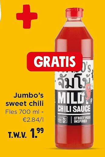 Jumbo’s sweet chili