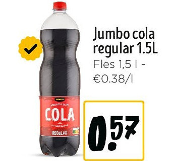 Jumbo cola regular 1.5L