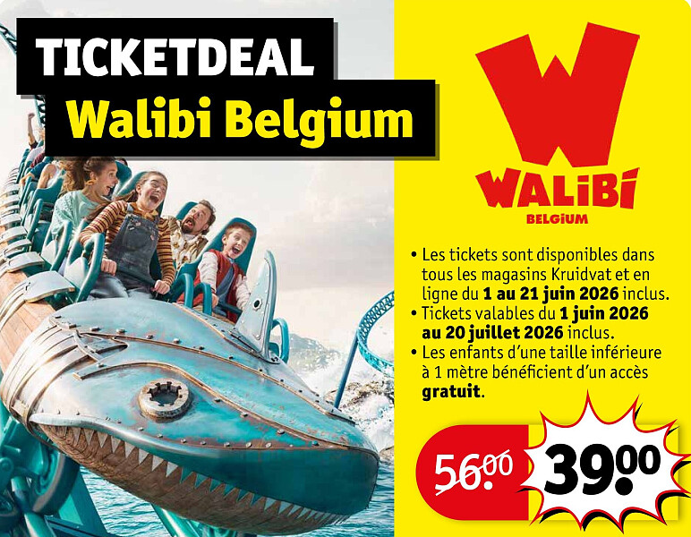 TICKETDEAL Walibi Belgium