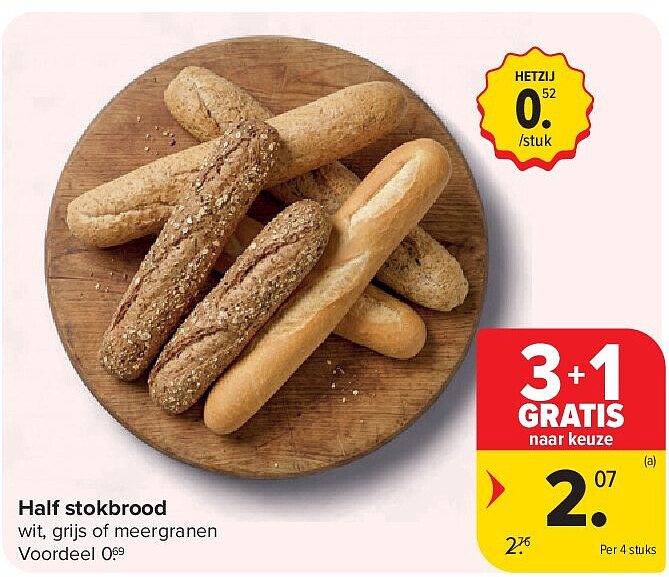 Half stokbrood