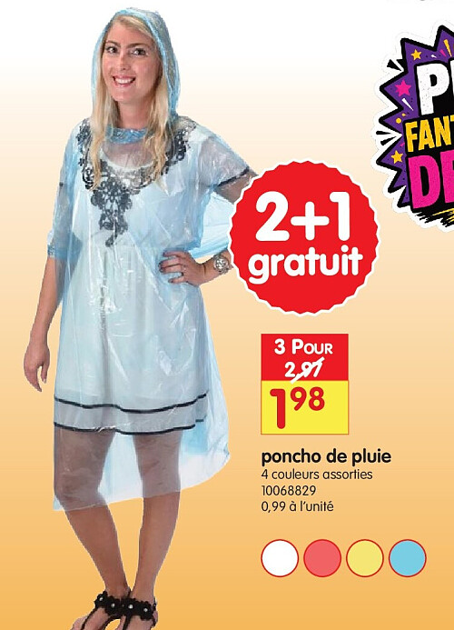 poncho de pluie