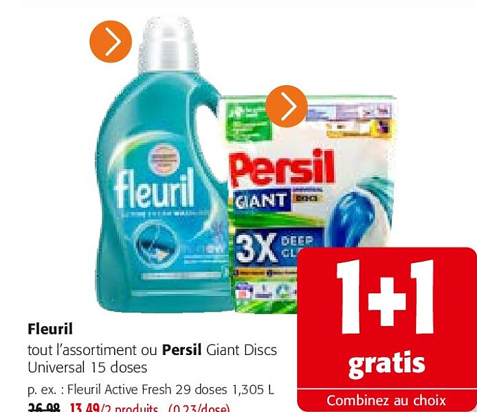 Fleuril Active Fresh 29 doses 1,305 L