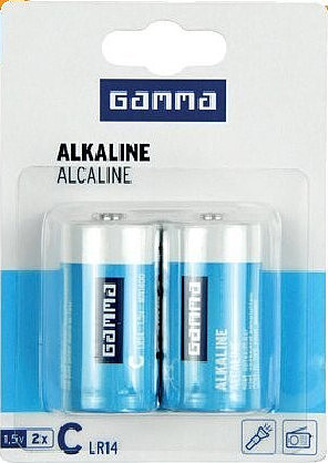 GAMMA alkalinebatterij C 2 stuks/pak