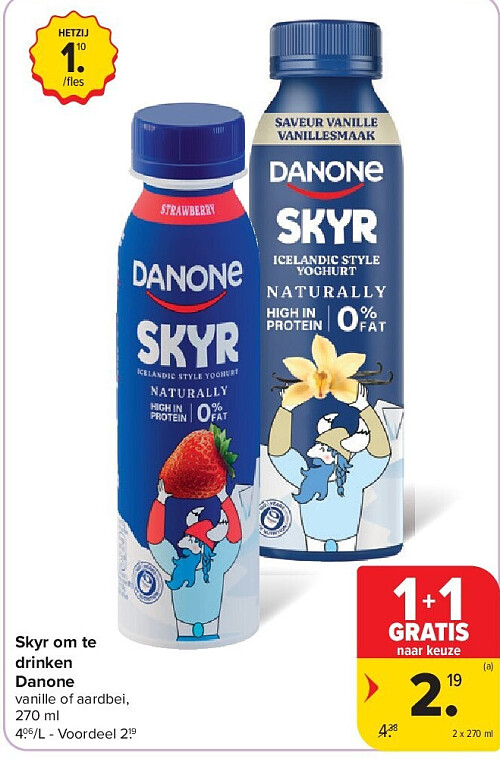 Skyr om te drinken Danone