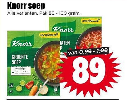 Knorr soep