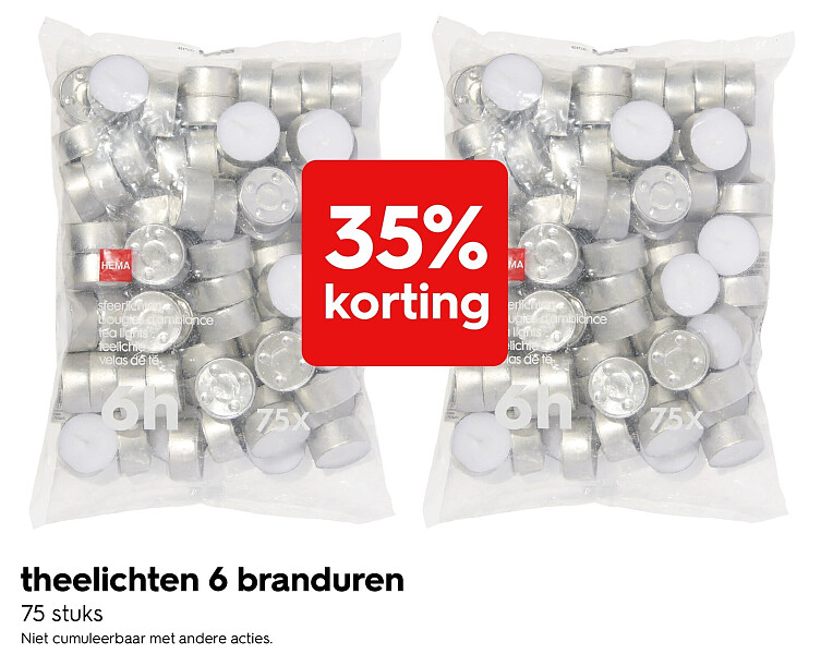 theelichten 6 branduren