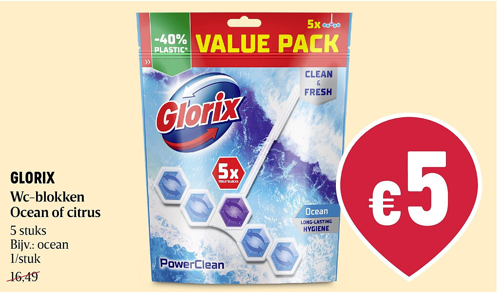 GLORIX Wc-blokken Ocean of citrus