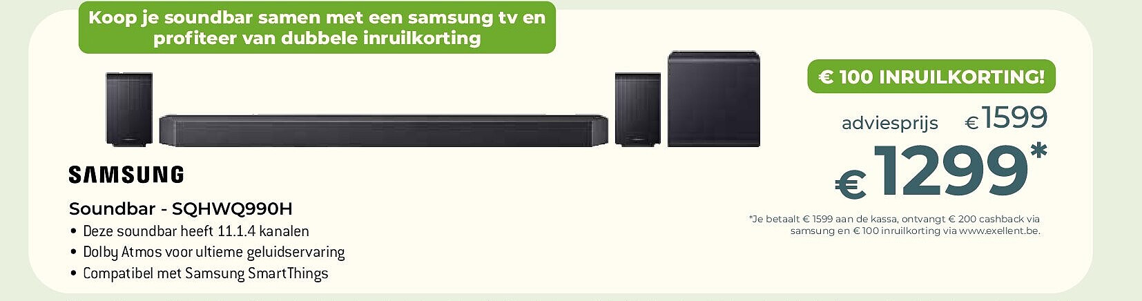 Samsung Soundbar - SQHWQ990H