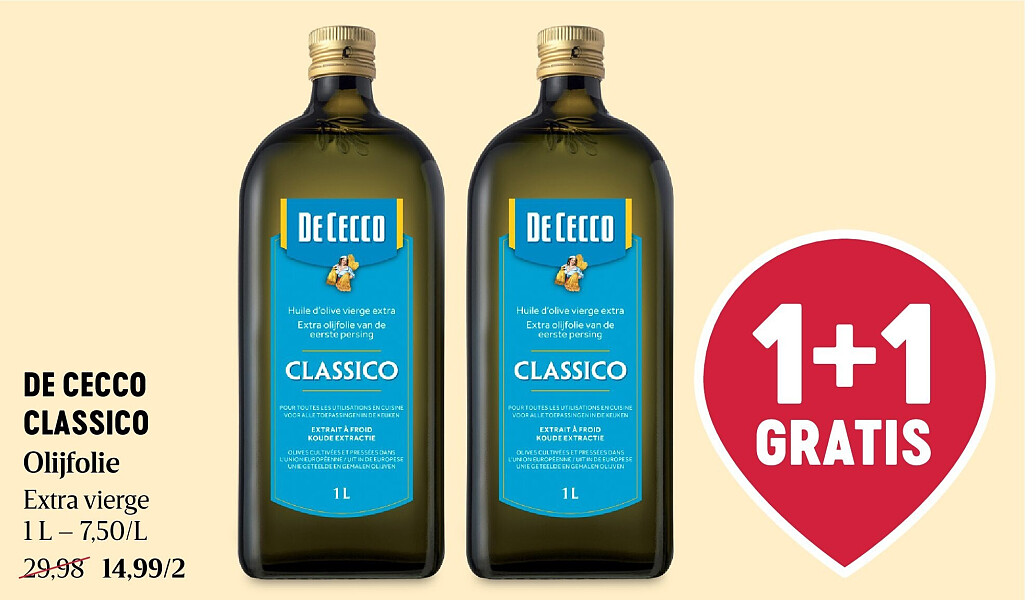 DE CECCO CLASSICO Olijfolie