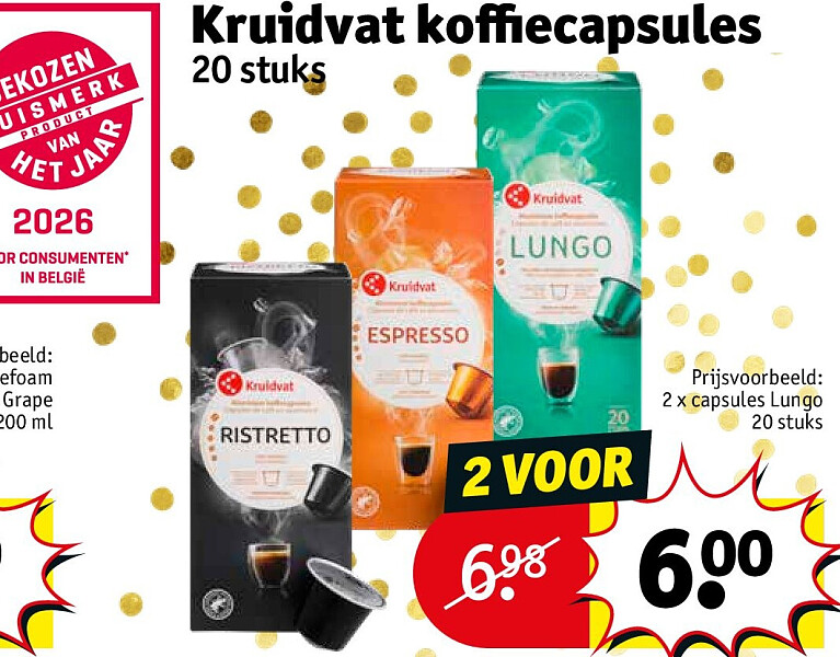 Kruidvat koffiecapsules