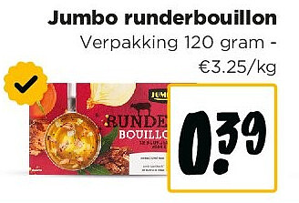 Jumbo runderbouillon