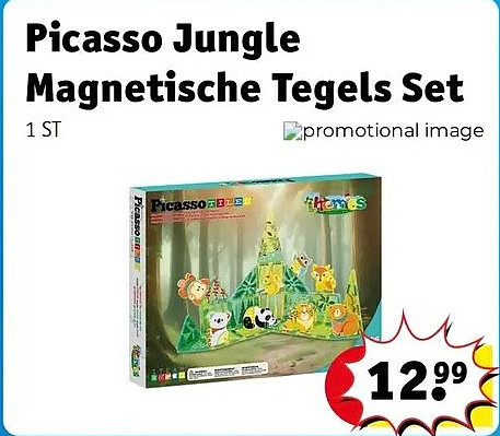 Picasso Jungle Magnetische Tegels Set