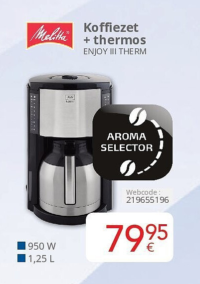 Koffiezet + thermos ENJOY III THERM
