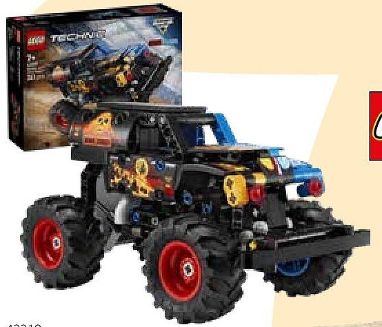 Monster Jam Grave Digger vuur en ijs