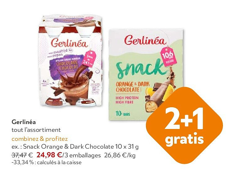 Gerlinéa tout l’assortiment