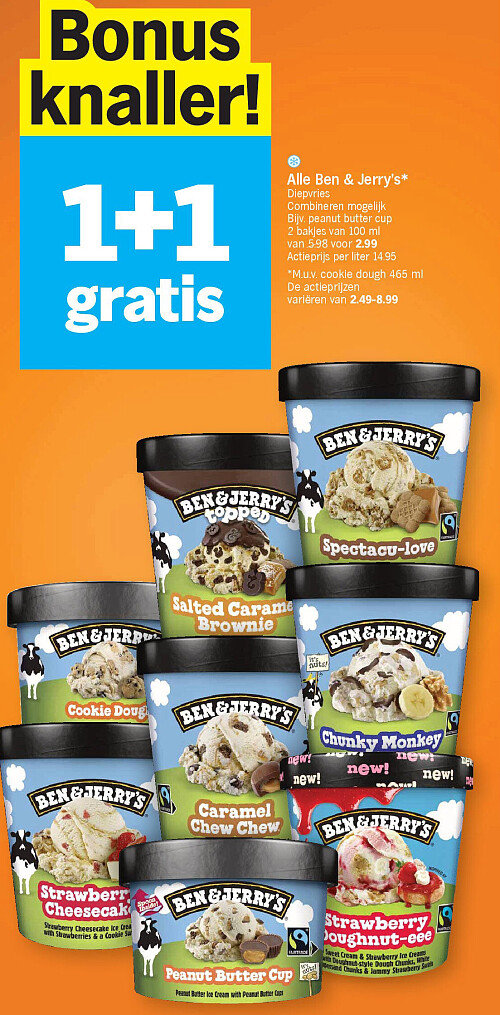 Alle Ben & Jerry's
